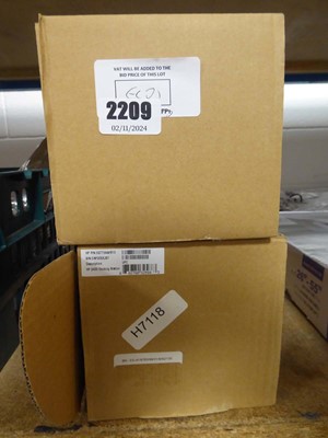 Lot 2209 - 2 HP 2400 docking stations, boxed