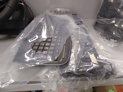 Lot 2245 - Bag containing various Logitech and other...