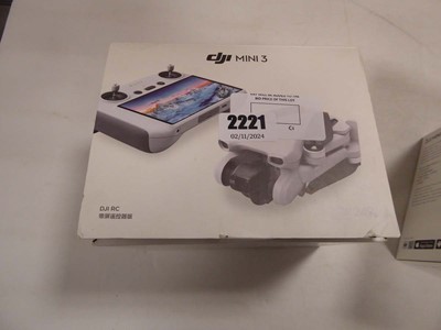 Lot 2221 - DJi Mini 3 drone