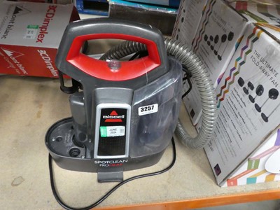 Lot 3257 - Bissell spot clean carpet and upholstery washer