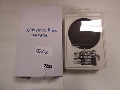 Lot 2233 - Wireless phone charger