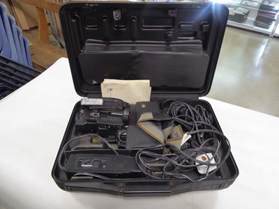 Lot 2280 - Panasonic VHS compact movie camera in a case