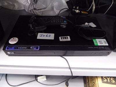 Lot 2282 - LG TP542H DVD/CD player