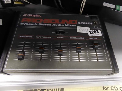 Lot 2283 - Maplin pro sound series dynamic stereo audio...