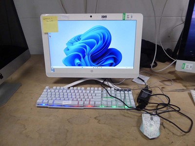 Lot 2341 - HP all-in-one PC model no. TPCQ028/20 with...