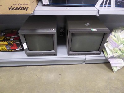 Lot 2256 - Sony Trinitron and JVC monitor