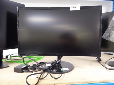 Lot 2345 - Samsung 24 inch monitor model no. S24C360EAU...