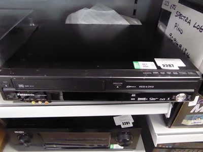 Lot 2287 - Panasonic DMR EX99V DVD and VCR player