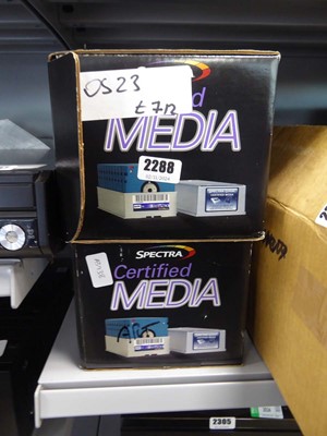 Lot 2288 - 2 boxes of Spectra Logic Terrapack certified...