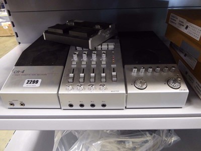 Lot 2299 - Korg CR4 4-track tape recorder with Korg...