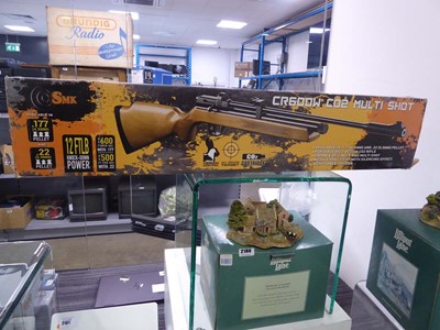 Lot 2179 - Boxed .177 SMK CR600W Co2 air rifle