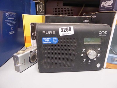 Lot 2268 - Pure 1 Classic digital radio, Canon Digital...