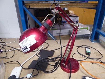 Lot 2308 - Adjustable desk lamp