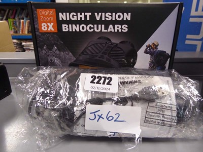 Lot 2272 - Pair of 8x digital zoom night vision...