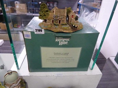 Lot 2186 - Boxed Lilliput Lane Bluebell Farm