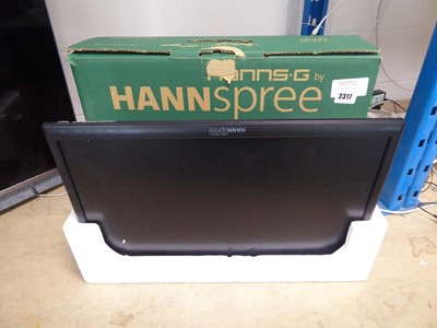 Lot 2317 - HansG 22" monitor, boxed