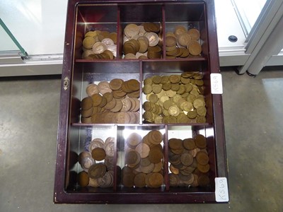 Lot 2379 - Box containing various coins