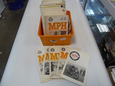 Lot 2400 - Box containing 1980's and 1990's copies of MPH...