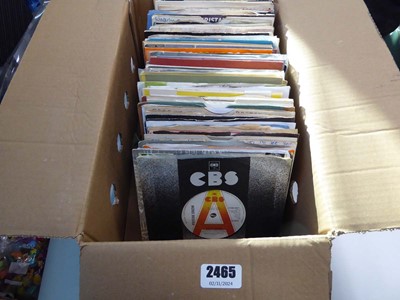 Lot 2465 - Box containing various 7 inch vinyl singles