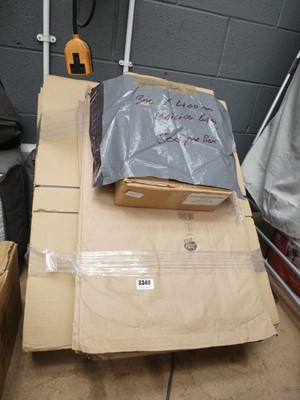 Lot 3348 - Box containing 300x400 mailing bags (approx....