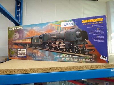 Lot 2473 - Hornby railway electric trainset of the...