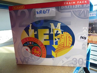 Lot 2479 - Hornby north eastern railway train pack boxed