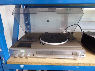 Lot 2497 - Fidelity model module 4000 tuner and turntable