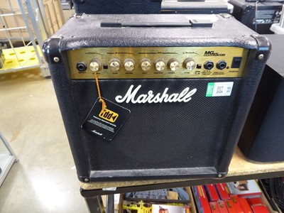 Lot 2546 - Marshall MG 15 CDR amp.