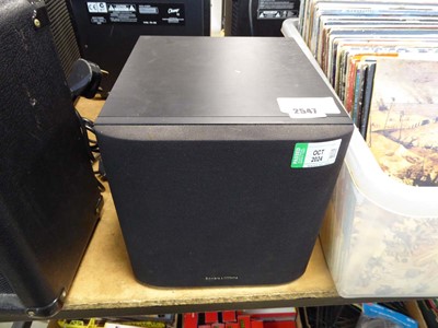 Lot 2547 - Bowers and Wilkins ASW608 subwoofer