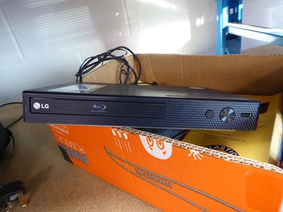 Lot 2503 - LG blue ray player with ratio scale plastic model