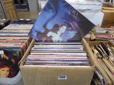 Lot 2553 - Box of vinyl records, including Jack Bugg etc.