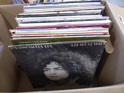 Lot 2563 - 2 boxes of vinyl records, including The Who,...