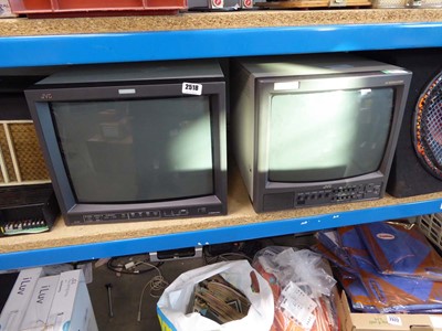 Lot 2518 - 2 CRT monitors JVC