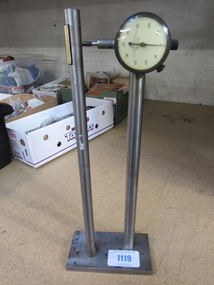 Lot 1119 - A 12-16-20 bore wall thickness gauge by Federal