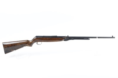 Lot 151 - .22 Webley Mark 3 underlever air rifle, barrel...