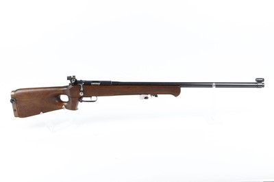 Lot 1721 - (S1) .22 Russian target rifle, 29½ ins heavy...