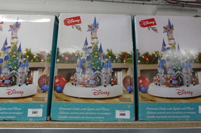 Lot 2008 - Disney animated castle with integrated...