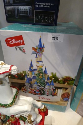 Lot 2010 - Disney animated castle with integrated...