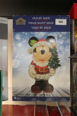 Lot 2014 - Disney Traditions hand painted Old St. Mick