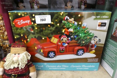 Lot 2047 - Disney Christmas truck with integrated...