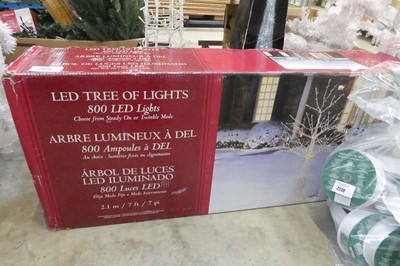 Lot 2058 - Outdoor Christmas blossom tree with warm white...