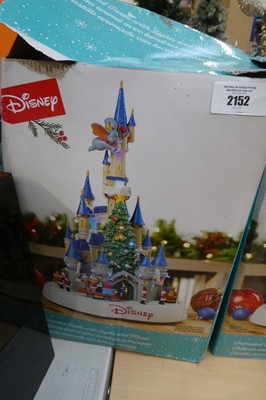 Lot 2152 - Disney animated castle with integrated...