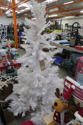 Lot 2209 - Alaskan 6' white artificial Christmas tree