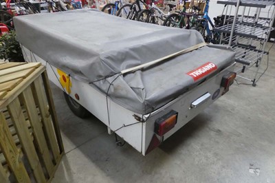 Lot 2460 - Trigano single axle 2 wheel fold out 4 berth...