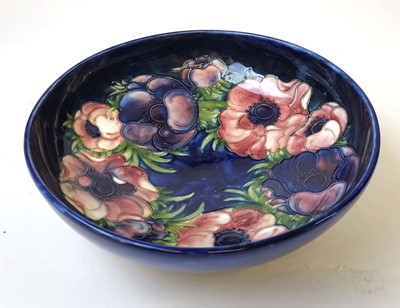 Lot 247 - A Walter Moorcroft bowl decorated in the...