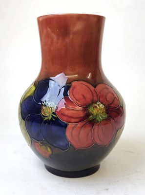 Lot 249 - A Walter Moorcroft vase decorated in the...