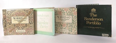 Lot 319 - Four albums of Sanderson wallpaper samples...