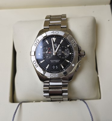 Lot 579 - A gentleman's Tag Heuer Aquaracer wristwatch....