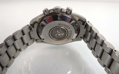 Lot 1031 - A gentleman's stainless steel Speedmaster...