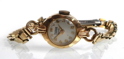 Lot A ladies 9ct yellow gold Royal wristwatch by...